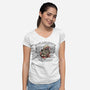 Bursting Better Worlds-Womens-V-Neck-Tee-momma_gorilla