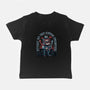 Attack Of The Retro Monster-Baby-Basic-Tee-momma_gorilla