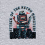 Attack Of The Retro Monster-Womens-Fitted-Tee-momma_gorilla