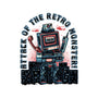 Attack Of The Retro Monster-Womens-Fitted-Tee-momma_gorilla