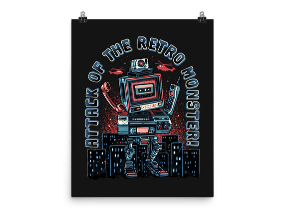 Attack Of The Retro Monster