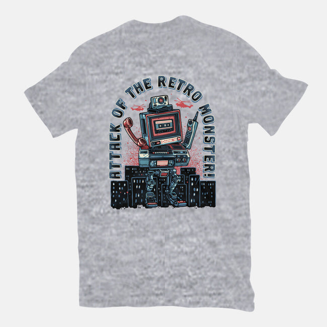 Attack Of The Retro Monster-Youth-Basic-Tee-momma_gorilla