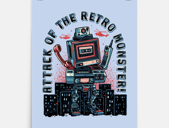 Attack Of The Retro Monster