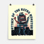 Attack Of The Retro Monster-None-Matte-Poster-momma_gorilla