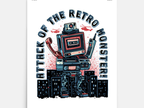 Attack Of The Retro Monster