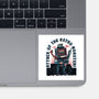 Attack Of The Retro Monster-None-Glossy-Sticker-momma_gorilla