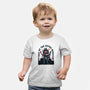 Attack Of The Retro Monster-Baby-Basic-Tee-momma_gorilla
