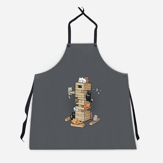 Gaming Kittens-Unisex-Kitchen-Apron-Vallina84