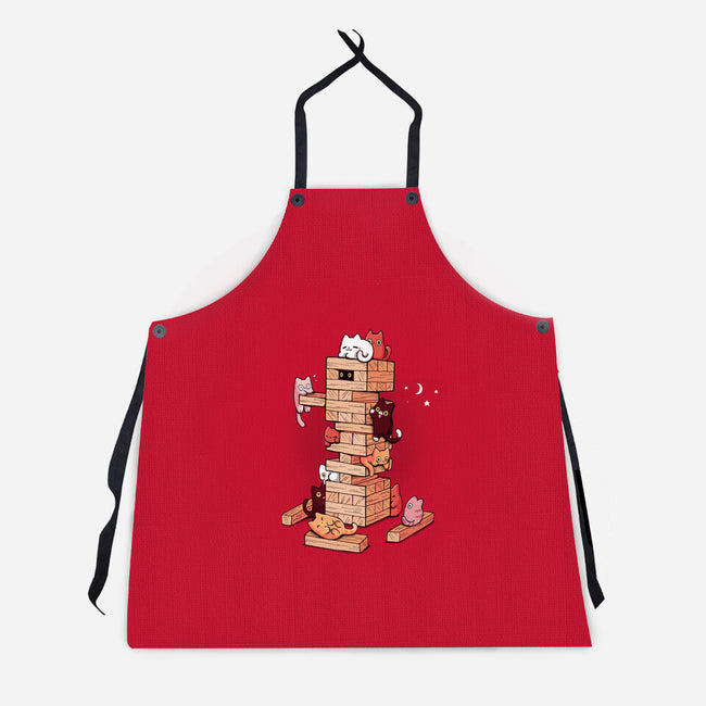 Gaming Kittens-Unisex-Kitchen-Apron-Vallina84