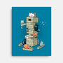 Gaming Kittens-None-Stretched-Canvas-Vallina84