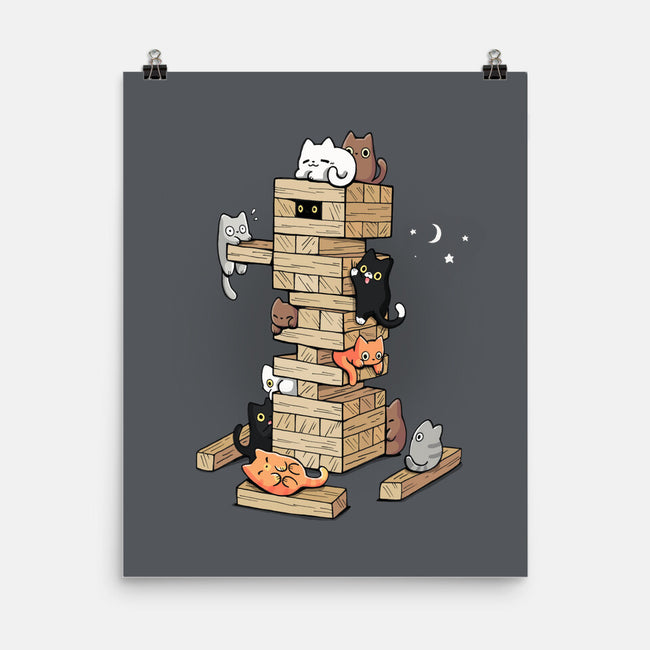 Gaming Kittens-None-Matte-Poster-Vallina84