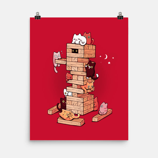 Gaming Kittens-None-Matte-Poster-Vallina84