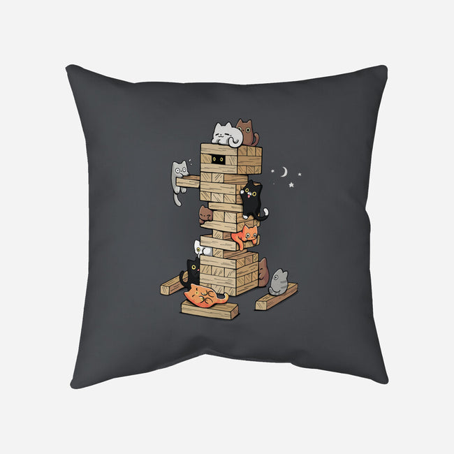 Gaming Kittens-None-Removable Cover w Insert-Throw Pillow-Vallina84