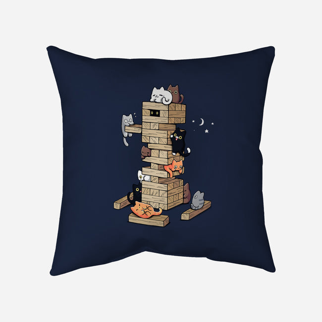 Gaming Kittens-None-Removable Cover w Insert-Throw Pillow-Vallina84