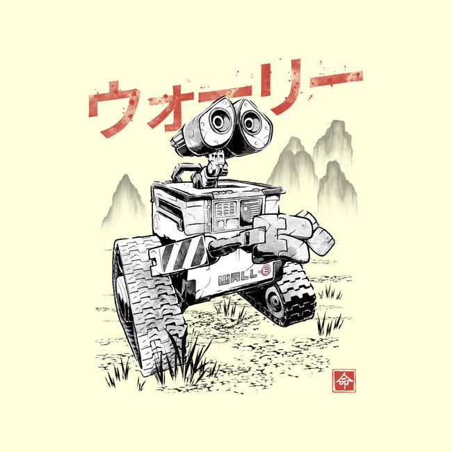 EcoBot Sumi-E-None-Adjustable Tote-Bag-Astrobot Invention