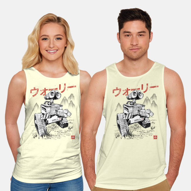 EcoBot Sumi-E-Unisex-Basic-Tank-Astrobot Invention