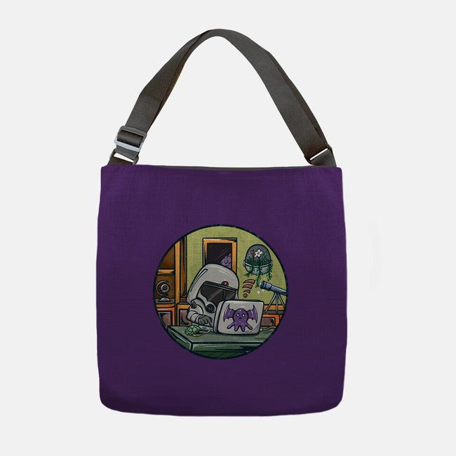 Captain Working-None-Adjustable Tote-Bag-JAMBRONX