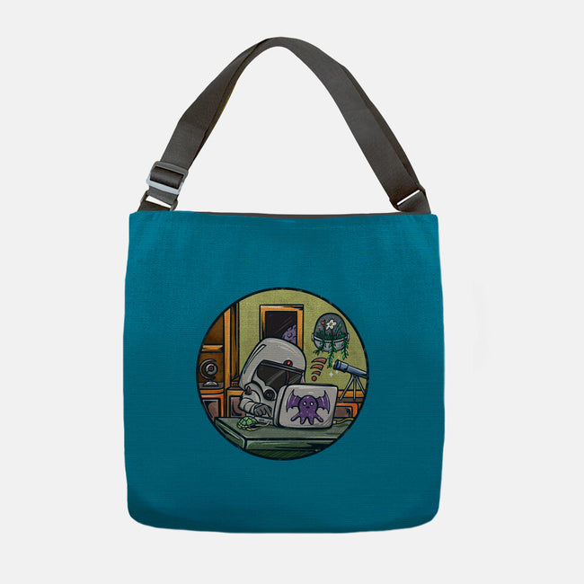 Captain Working-None-Adjustable Tote-Bag-JAMBRONX