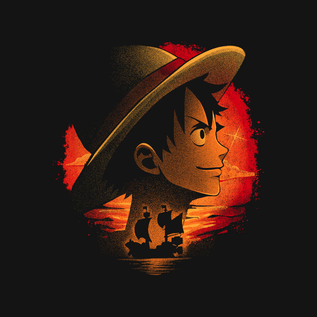 Strawhats Captain-Womens-V-Neck-Tee-grevalra