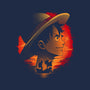 Strawhats Captain-Womens-Fitted-Tee-grevalra