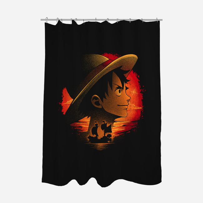 Strawhats Captain-None-Polyester-Shower Curtain-grevalra