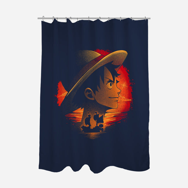 Strawhats Captain-None-Polyester-Shower Curtain-grevalra