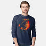 Strawhats Captain-Mens-Long Sleeved-Tee-grevalra
