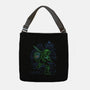 Neon Line-Art Hyrule Savior-None-Adjustable Tote-Bag-Astrobot Invention