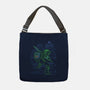Neon Line-Art Hyrule Savior-None-Adjustable Tote-Bag-Astrobot Invention