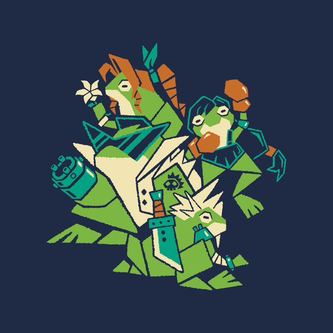 Croaking Saviors-Womens-Fitted-Tee-Henrique Torres