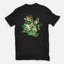Croaking Saviors-Womens-Fitted-Tee-Henrique Torres