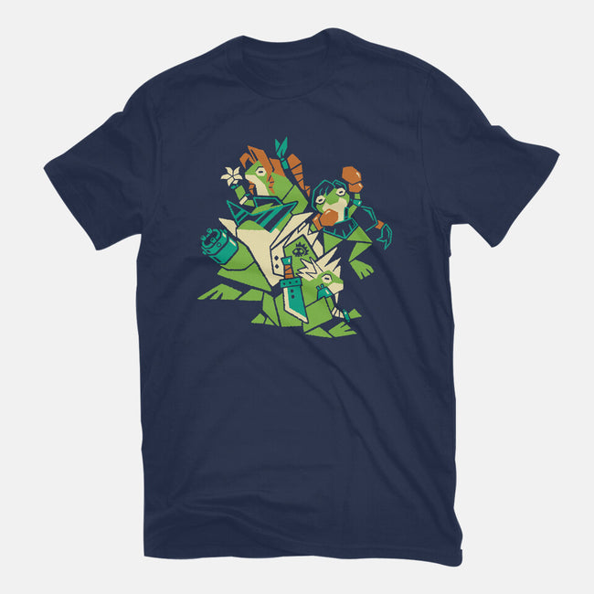 Croaking Saviors-Womens-Fitted-Tee-Henrique Torres