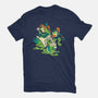 Croaking Saviors-Womens-Fitted-Tee-Henrique Torres