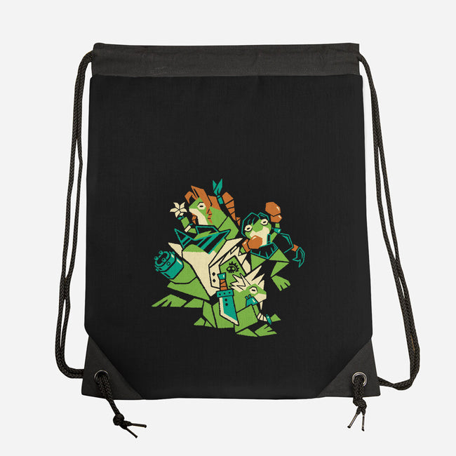 Croaking Saviors-None-Drawstring-Bag-Henrique Torres