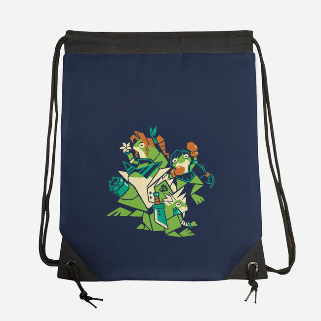 Croaking Saviors-None-Drawstring-Bag-Henrique Torres