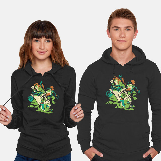 Croaking Saviors-Unisex-Pullover-Sweatshirt-Henrique Torres
