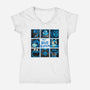 The Blue Bunch-Womens-V-Neck-Tee-momma_gorilla