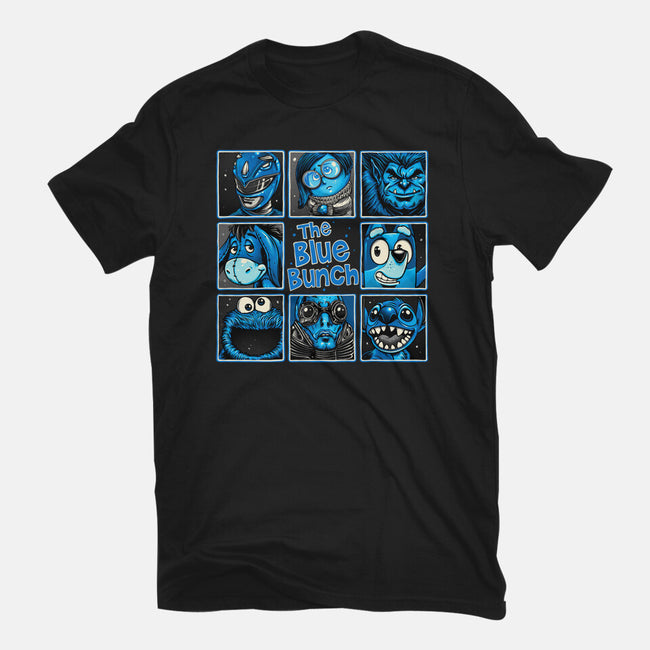 The Blue Bunch-Womens-Fitted-Tee-momma_gorilla