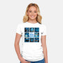 The Blue Bunch-Womens-Fitted-Tee-momma_gorilla