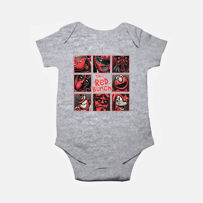 The Red Bunch-Baby-Basic-Onesie-momma_gorilla