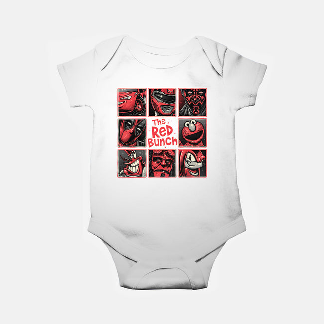 The Red Bunch-Baby-Basic-Onesie-momma_gorilla