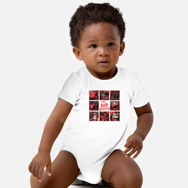 The Red Bunch-Baby-Basic-Onesie-momma_gorilla