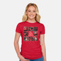 The Red Bunch-Womens-Fitted-Tee-momma_gorilla