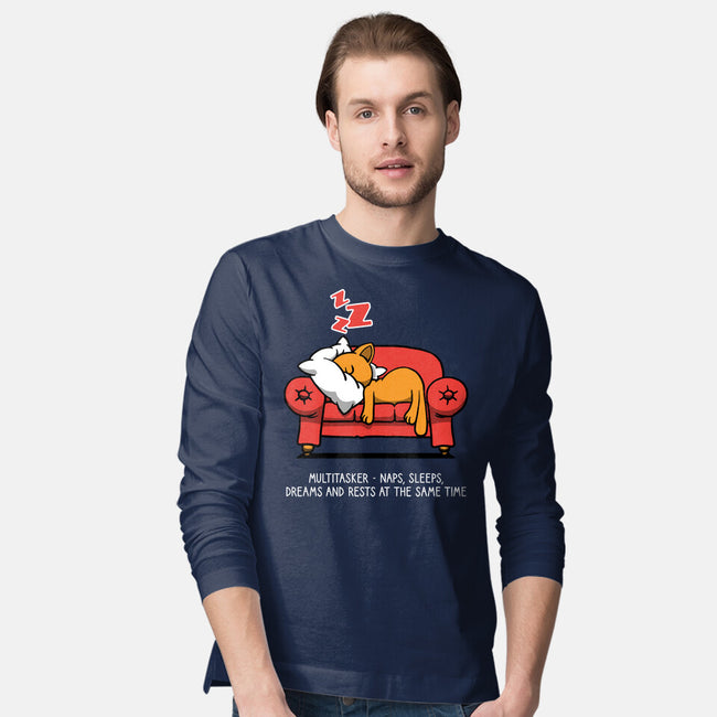 Multitasker-Mens-Long Sleeved-Tee-imisko