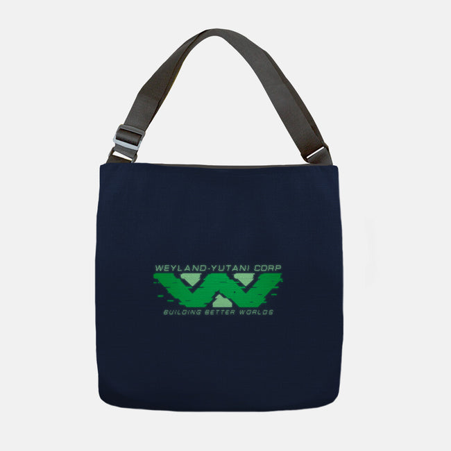 WYC Glitch-None-Adjustable Tote-Bag-Getsousa!