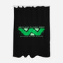 WYC Glitch-None-Polyester-Shower Curtain-Getsousa!