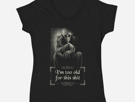 Nosferatu Is Too Old