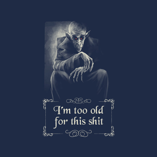 Nosferatu Is Too Old-Mens-Heavyweight-Tee-zascanauta
