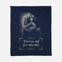 Nosferatu Is Too Old-None-Fleece-Blanket-zascanauta