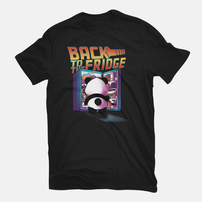 Back To The Fridge-Womens-Fitted-Tee-fanfabio